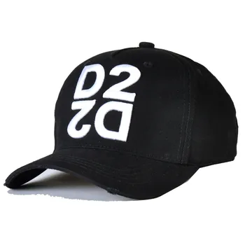 DSQ Cap kape pisma Marka visoke kvalitete Cap pamuk Muškarci Žene dizajn klijenta podesiva šešir Plavu ikonu kapu
