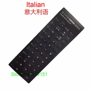 50 kom talijanski slova abecede trening raspored tipkovnice naljepnica za laptop stolno računalo tipkovnica 10 inča ili veći tablet PC