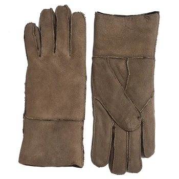 Zimske rukavice za žene neto kožuh pravi kožuh kašmir krzna tople rukavice dame cijeli prst prirodna koža rukavice rukavice