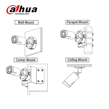Dahua IP Camera Security HD 4MP IPC-HFW4431R-Z Network Bullet Camara IR80M 2.7-12mm električni zoom-objektiv H. 265 PoE kamera web kamera
