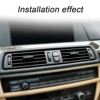 Prednja ploča je Centar svježeg zraka automobila konačni rupu istrujna rešetka Poklopac za BMW 5 F10 F18