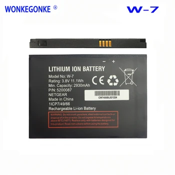 WONKEGONKE W-7 baterija W7 za Netgear Sierra Aircard 790S 810S baterija bežični usmjerivač 2930mAh 3.8 V baterije Bateria