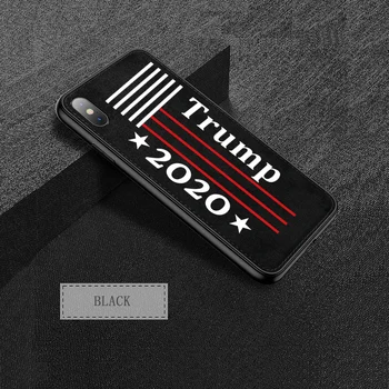 2020 Donald Trump Election Fabric phone Case for iphone, 11 pro X XS MAX XR 7 8 6 6s plus Fashion Meka tkanina Magnetic phone cover