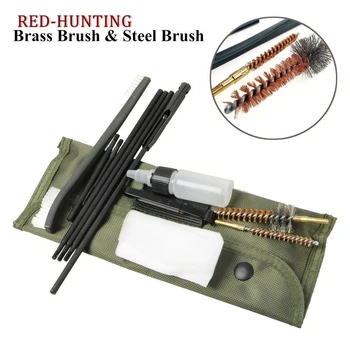 Gun Cleaning Kit Rifle Sačmarica Cleaning Kit Set neto prijenosni komplet potrošnog materijala za 5.56 mm .223 .22 Cal
