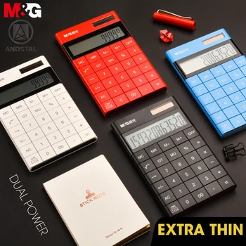M&G moderan dizajn tableta je Dual Power Color Kalkulator Andstal Slatka Small Solar Kalkulator Calculater School Student 12 znamenki