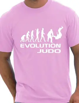 Evolucija judo smiješno odrasla muška t-shirt rođendanski poklon više veličina i boja-A041