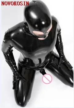 M-2XL 2018 umjetna koža kombinezon kupaći kostim gay muškarci plus size seksualni fetiš noćni klub odijelo zatvorenik cosplay body sa sjedištem убором