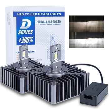 2 komada D5S D2S Plug And Play LED žarulja D1S D2R D4S D4R D3S D8S ugrađeni Canbus Led lampe 6000K 15000LM Auto Turbo Led žarulja