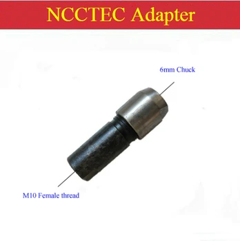 NCCTEC adapter vijak M10 unutarnji navoj-6 mm uložak pretvarač priključak za ugaone brusilice M10 i 6 mm spojni diamond alat