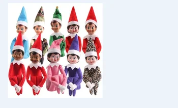 10 boja dječaci djevojčice lutke Božić Patuljak šarene tkanine lutke darove za djecu ukrasne figurice djeca čine izgled igračke