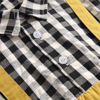 Dječja odjeća pokrivač šivanje košulja dječak jednodijelni dječji kombinezon dječje odjeće za proljeće i jesen kombinezon rever novorođene odijevanje
