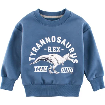 Veleprodaja zima dječje pamučna majica dječaci djevojčice ispis 3D dinosaur čudovište svakodnevne vrhovima proljeće odjeća za bebe dječja odjeća