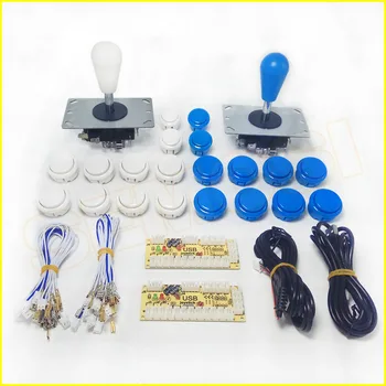 Zero Delay USB Encoder to Pc Arcade Joystick Push Buttons DIY Kit s 2pin kabelima 8 Way 5pin navigacijsku tipku za stroj Mame Jamma