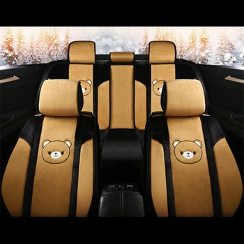 1 komplet мультяшный torbica za autosjedalice plišani jastuci pribor za Nissan Almera N16 Qashqai J10 X-trail T31 Patrol Y61 Juke Primera P12