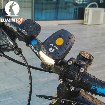 LUMINTOP Bike Light C01 USB Punjiva антибликовый 360-stupanjska okretni biciklistička fenjer s odvojivim i biciklom po visini podesivim nosačem