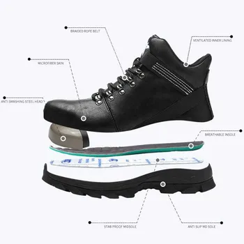 Tenisice zima 2020 planinarenje cipele неразрушимые lovačke čizme zaštitne cipele muške vodootporne čizme Safty zaštite cipela