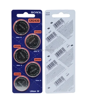 25 kom. / lot novi pravi Sony CR2430 3 CR 2430 gumb automobila baterije daljinskog upravljača ključ Camry coin cell baterija