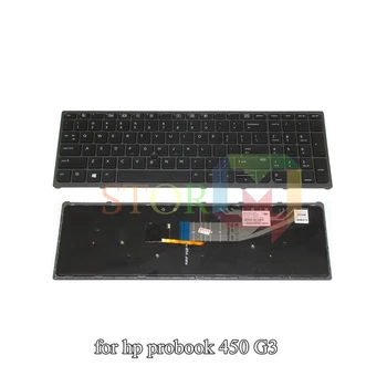 NOKOTION za laptop HP 450 G3 US keyboard 9Z.NCGBC.001 PK131C32A00 NSK-CZ0BC s pozadinskim osvjetljenjem