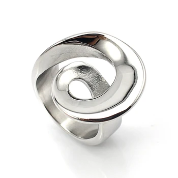Punk Stackable spiralni nokte zglobove prsten srednji prst prsten top polaganje vijak spiralni prsten prstenje nakit za žene Bijoux