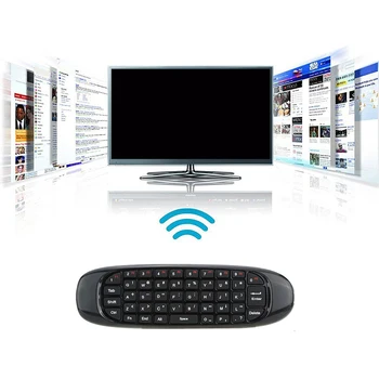 C120 2.4 GHz Wireless Voice Air Mouse Keyboard daljinski upravljač za Smart TV, PC dropshipping