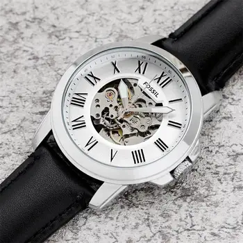 Luksuzni brand mens AAA modni brand mehanički sat gospodo Chronograph Sportski sat s kožnim remenom