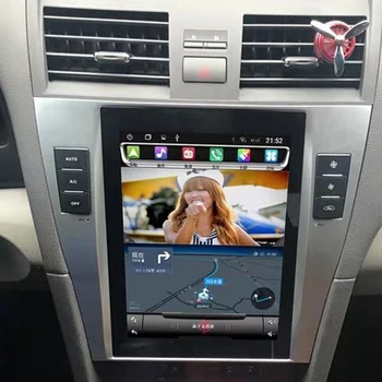 Tesla ekran za Camry XV40 2007~2011 automobil Android media player 10,4-inčni auto-radio stereo audio GPS navigacija