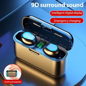 F9-13 TWS Touch Bluetooth Bluetooth slušalice 5.1 bežične slušalice 9D buke surround zvuk stereo slušalice