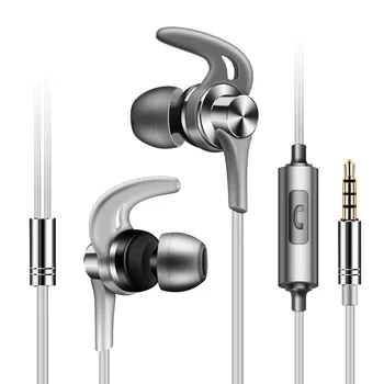 Metal Sport 3.5 mm slušalice za iPhone 5S 6S Plus iPad Samsung Redmi Android telefon glazbeni player slušalice s mikrofonom