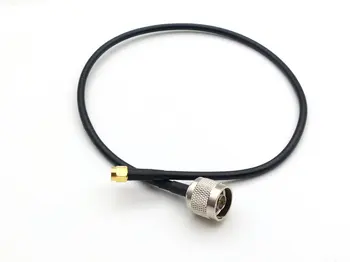 RP-SMA Plug(Female in) to N type Male Connector RG58 Coax RF Cable Perčin