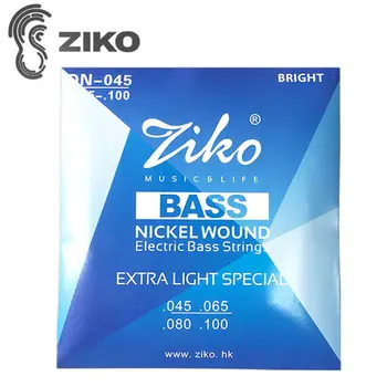 Ziko Electric Bass Strings 4 Nickel Wound, Extar Light posebna bas gitara je također dostupan u 5 струнах