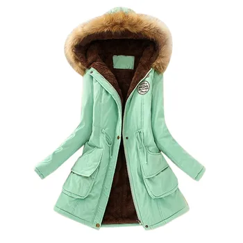Zimsko Donje topli kaput jakna s kapuljačom tanka zimska odjeća kaputi toplo parkovi donje kaput Kaput Besplatna dostava