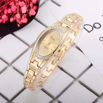 Marcas famosas clásico Reloj de pulsera para mujer rose gold pozlaćena ženska elegantna narukvica modni satovi Zegarek Damski