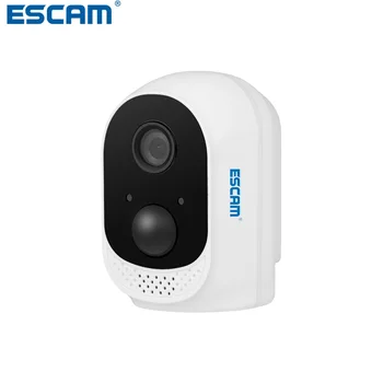 ESCAM QF230 HD 1080P 2MP Security IP Camera P2P s baterijom 10400mAh WIFI IR PIR Alarm Nadzor Night Vision CCTV kamere