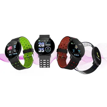119plus smart fitness narukvica pametni sat za fitness tracker krvni tlak pametni sat tracker aktivnosti vodootporni pametni sat