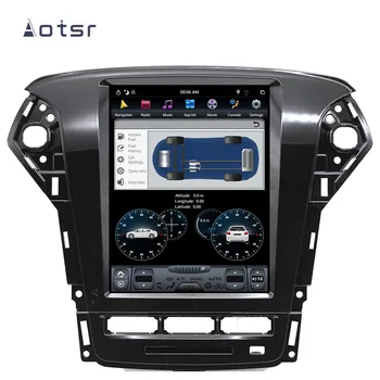 Tesla stil Android 9.0 auto GPS navigator za Ford Mondeo / Fusion MK4 2011-2013 Auto Radio stereo glavu blok vertikalni prikaz