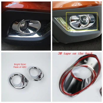 Prednje lijeve i desne upotreba svjetla za maglu prednja svjetla okvir prsten poklopac završiti masku prilog ukras za Suzuki SX4 S-cross 2017-2020