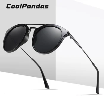 2020 novi top polarizirane sunčane naočale Žene muškarci stare okrugli TAC objektiv TR90 okvir brand dizajner vožnje sunčane naočale akiniai UV400
