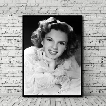 Kućni ukras Judy Garland platnu lijepa dama HD grafike plakat slikarstvo dnevni boravak zid umjetnost Modularni slika bez okvira