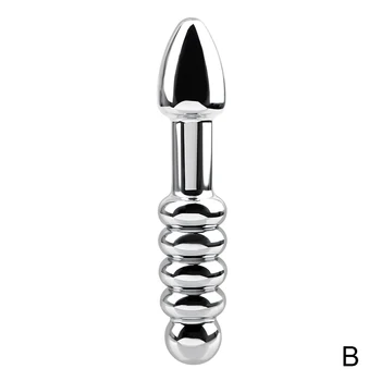 OLO Metal Analni Plug seks igračke za muškarce, žene masaža prostate dvostruka glava analni čep dildo od nehrđajućeg čelika u analnom stimulacijom