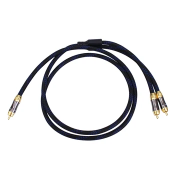 HIFI 0.5 m 1m,1.5 m,2m,3m,5m subwoofer Y kabel RCA 1 priključak do 2 штекерам audio
