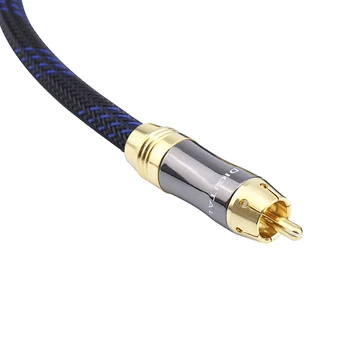 HIFI 0.5 m 1m,1.5 m,2m,3m,5m subwoofer Y kabel RCA 1 priključak do 2 штекерам audio