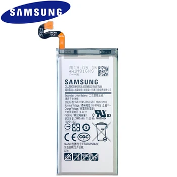 Samsung original bateriju za Galaxy S8 SM-G9508 G950F G950A G950T G950U G950V G950S 3000mAh EB-BG950ABE baterije mobilnog telefona