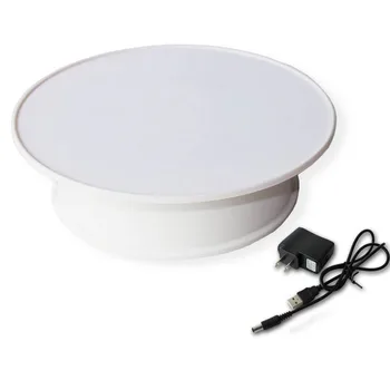 20 cm rotirajući okretni stol ukras rotirajući alat za modeliranje prikaz stand ploča za nakit, digitalni sat držač proizvoda