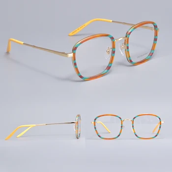 Talijanski luksuzni brand optički naočale okvir GG0678 ploča visoke kvalitete kvadratnom recept sunčane naočale okvir za žene i muškarce