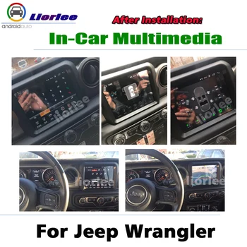 Car GPS DVD multimedijski player za Jeep Wrangler JL 2018~2020 Android radio audio navigacija stereo Viedeo HD ekran navigacijski sustav
