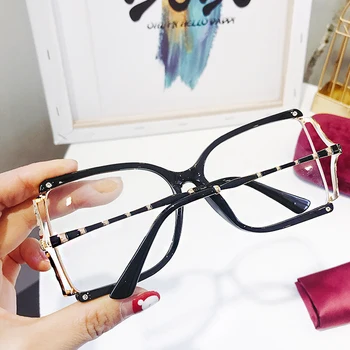 2020 novi brand chic bamboo leg print trg ženske naočale prevelike šarene naočale stare legure crnci crvene naočale nijanse