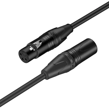 Uravnotežen patch kabel XLR Male to XLR Female 3 PIN XLR ulaz za mikrofon kabel za DMX-rasvjeta za snimanje, akustične sustave, radio-Статио