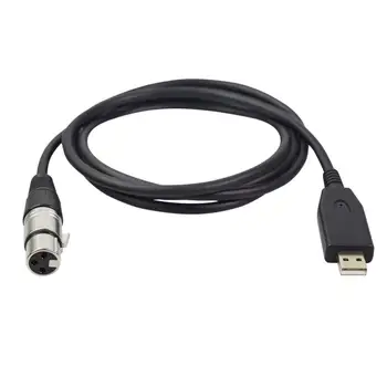 Računalo USB to XLR USBB audio kabel za videopovezivanje na Canon Mother recording USB mikrofon Connecto