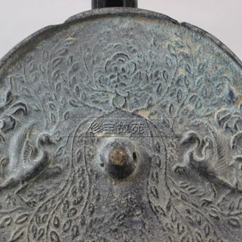 Veliko antičku brončanog ogledala Phoenix dinastije Han