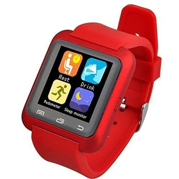 Bluetooth Smart Watch gospodo U80 s kamerom Hands-free sinkronizacija poziva SMS Smart Watch podrška SIM kartice TF za IOS, Android